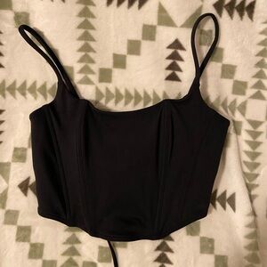 Hollister/Gilly Hicks Backless Corset Top